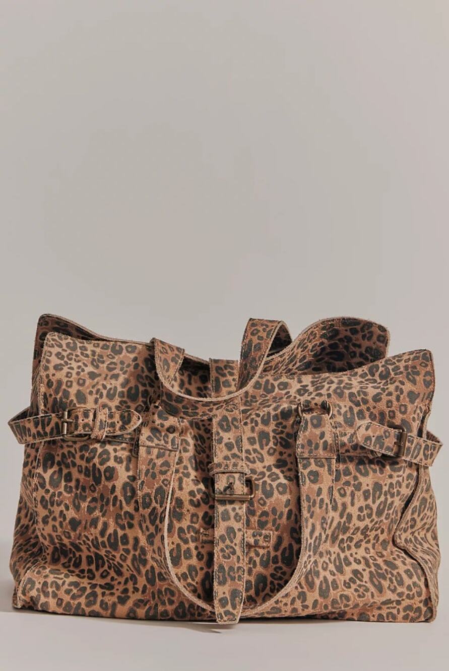 NWT Free People Wild Thing Tote in Beige